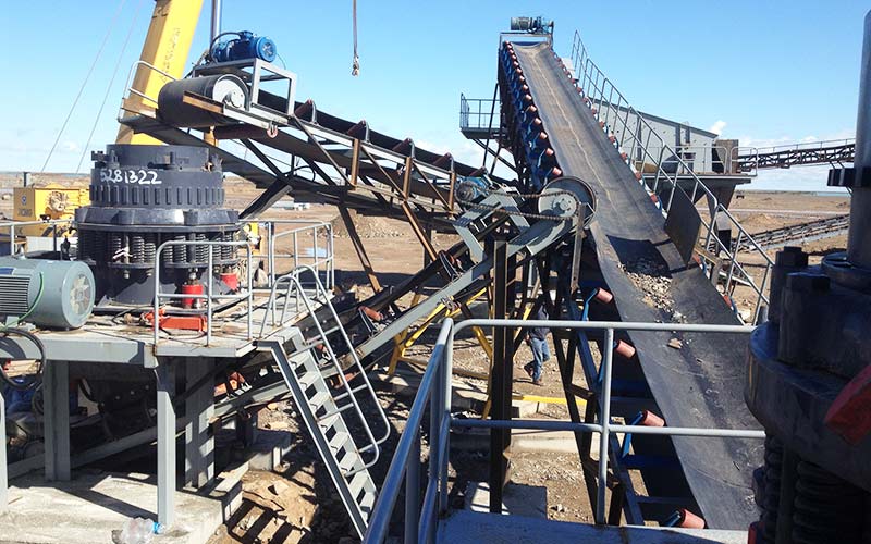 山東威海花崗巖破碎生產(chǎn)線