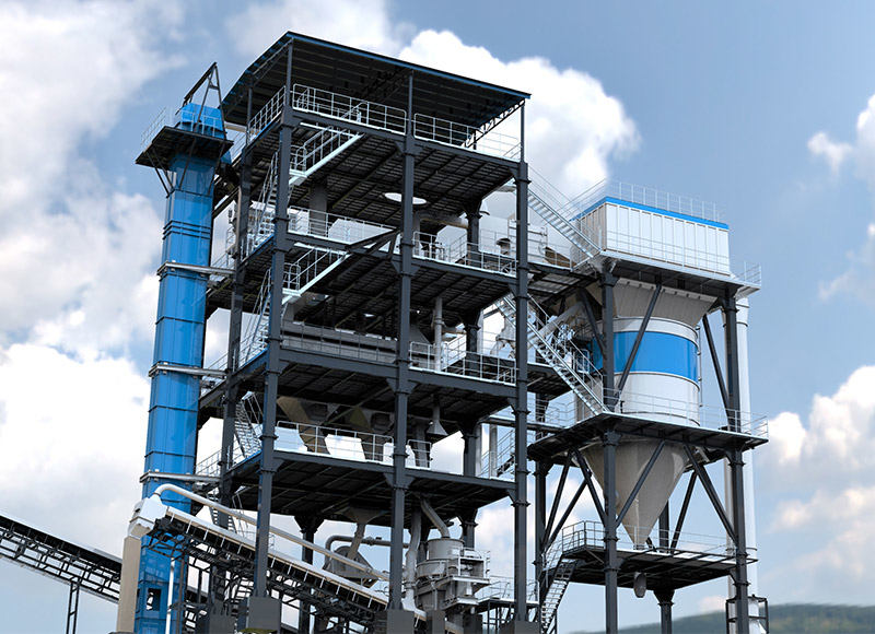 塔樓式干式制砂機(jī)