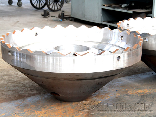 圓錐破碎機軋臼壁