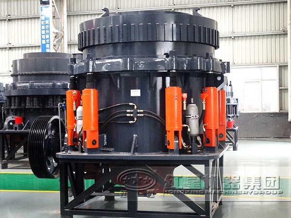 流紋巖多缸液壓圓錐破碎機