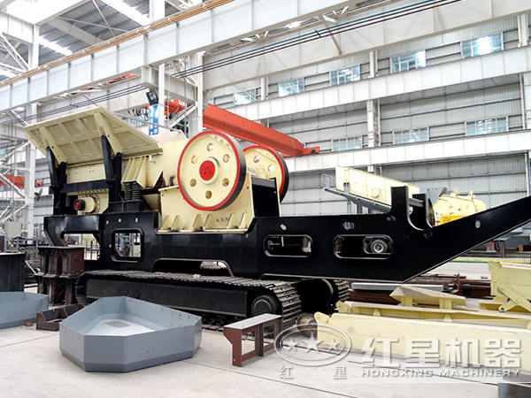 履帶式移動(dòng)破碎站 履帶式移動(dòng)破碎站