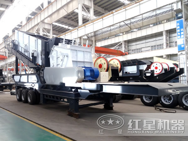 車載流動碎石子機(jī)車間