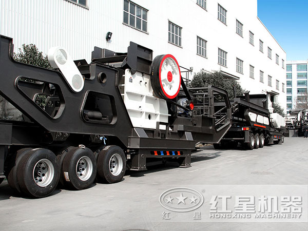 時(shí)產(chǎn)150噸青石移動(dòng)破碎站