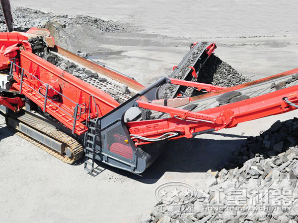 大型沖擊式移動(dòng)破碎站