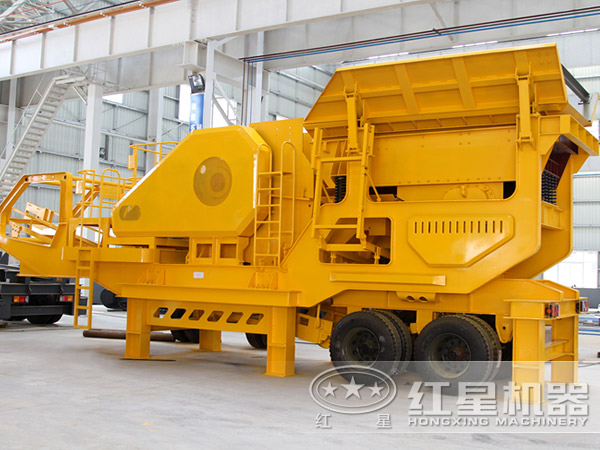 履帶式移動破碎站