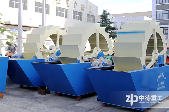 采用優(yōu)質(zhì)材料制造的洗砂機