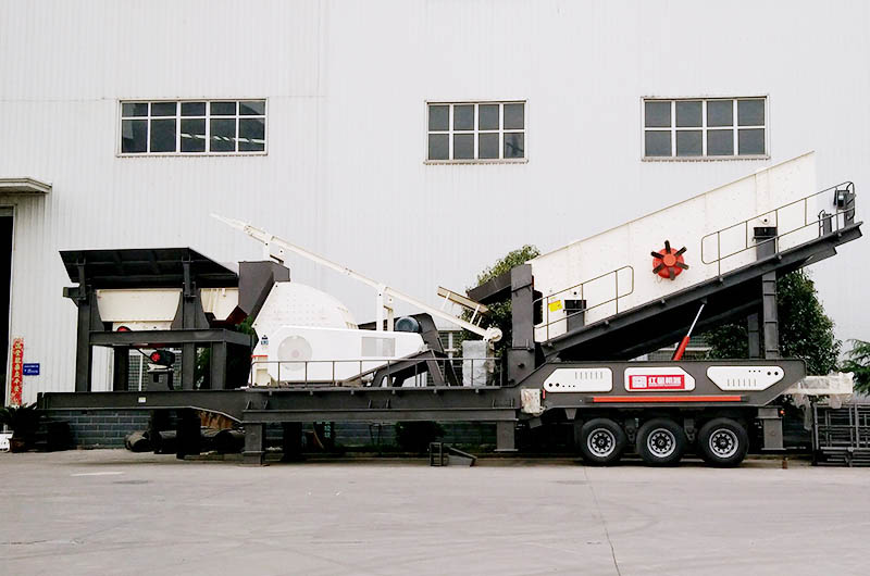 紅星移動式錘破機配置先進、性能優(yōu)