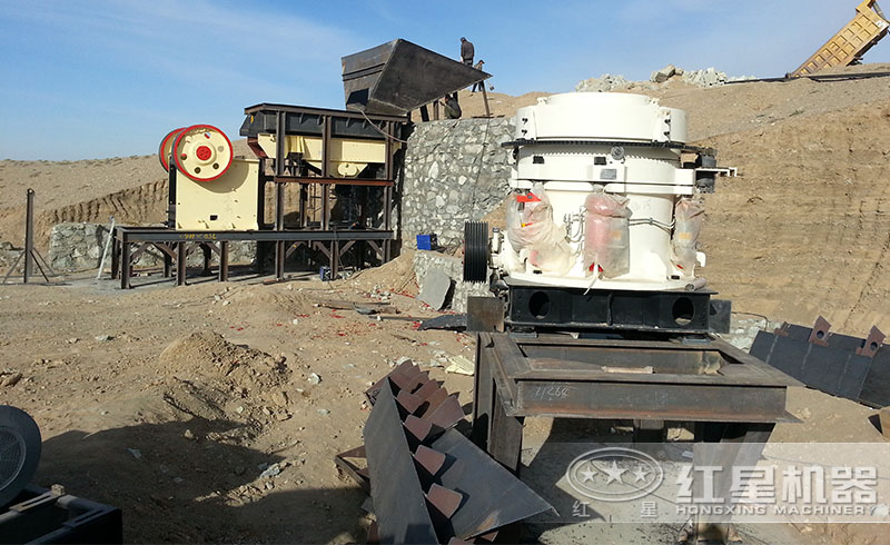 紅星廠家配置的砂石生產(chǎn)線