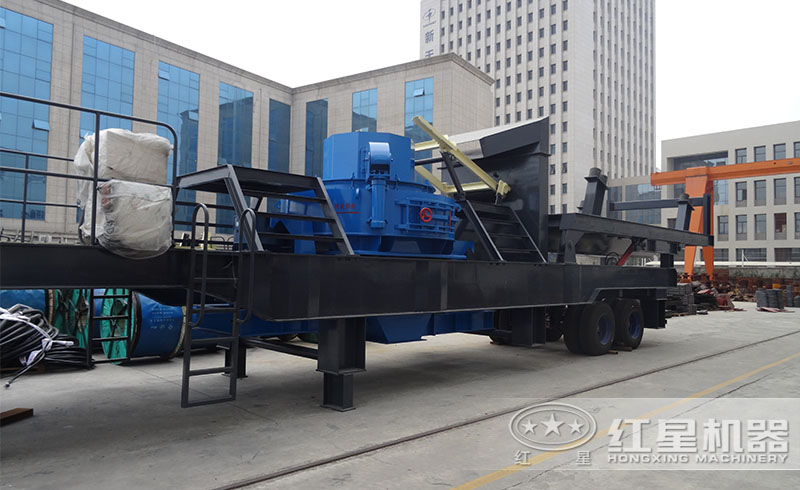 移動式碎沙機更加靈活、高產(chǎn)、環(huán)保