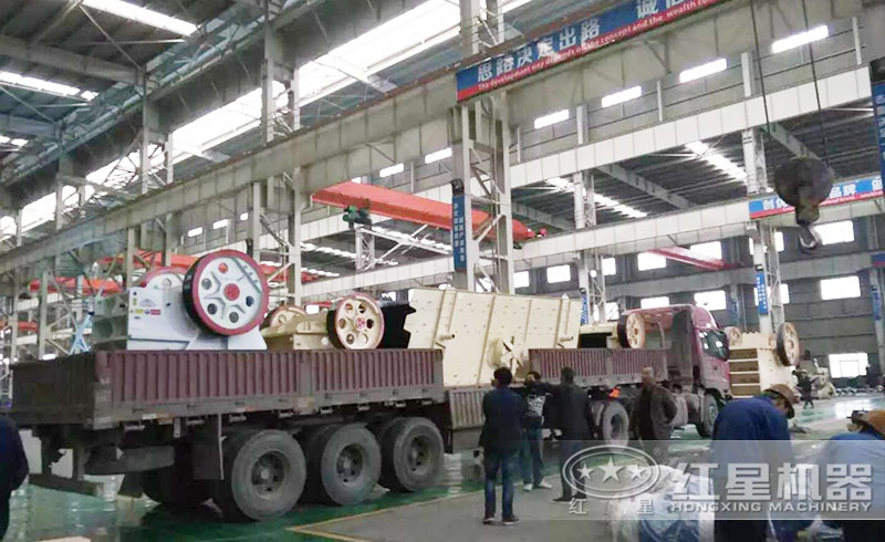 紅星鄂式破碎機質高價廉，遠銷各地