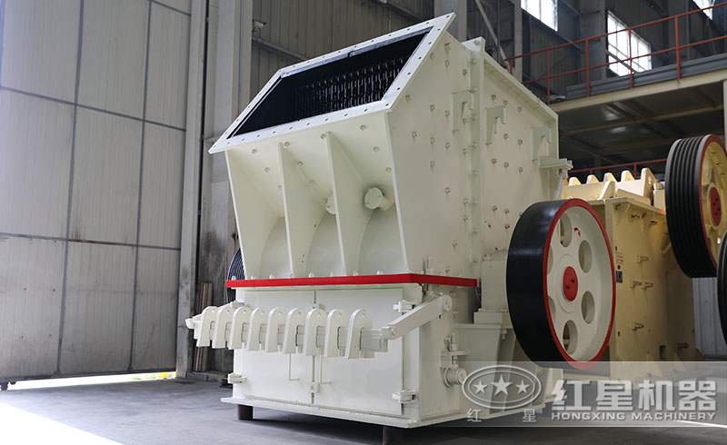 紅星單段錘式破碎機(jī)簡化碎石流程，一破頂兩破
