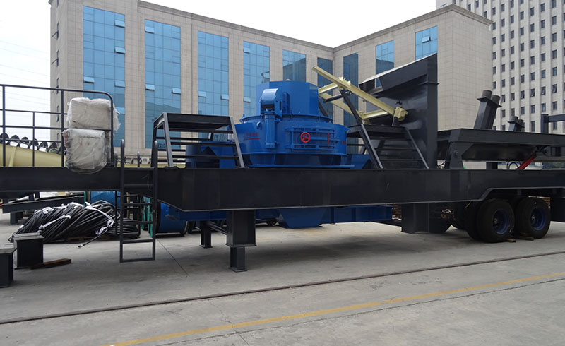 輪胎式移動制砂機(jī)