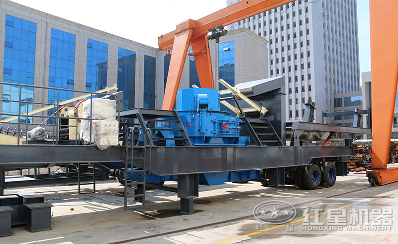 紅星移動打砂機風(fēng)采圖