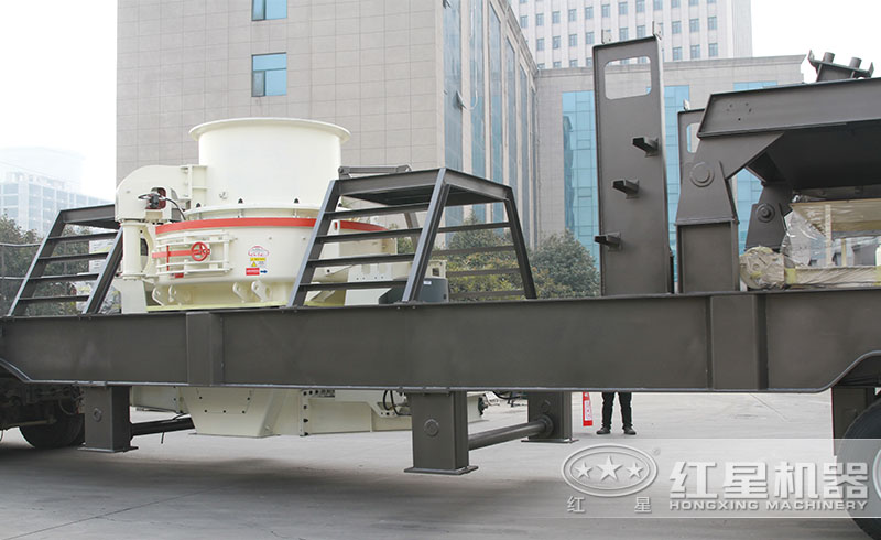 紅星移動(dòng)式粉沙機(jī)高配置、優(yōu)性能，粉沙生產(chǎn)高產(chǎn)