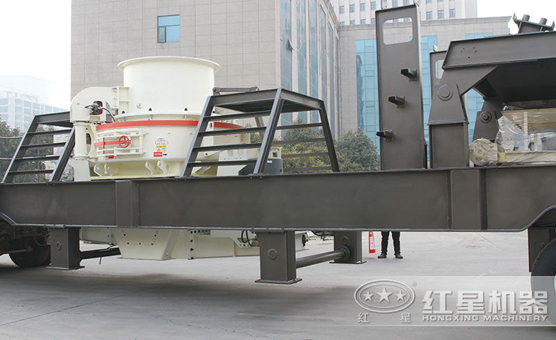 紅星移動(dòng)式制砂機(jī)自由轉(zhuǎn)場(chǎng)，流動(dòng)打沙