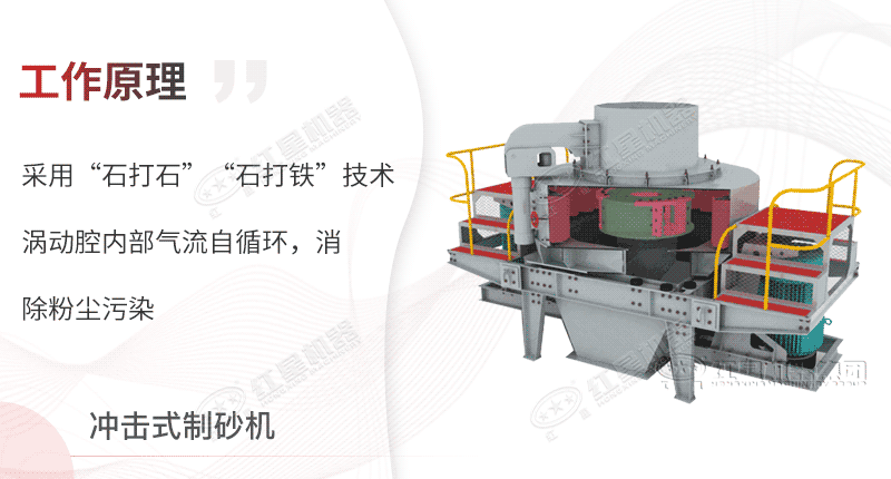 制砂機（沖擊式破碎機）工作原理