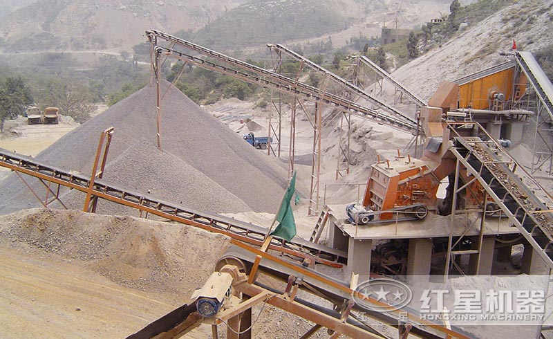 石頭中碎磕石機(jī)生產(chǎn)線中常用設(shè)備