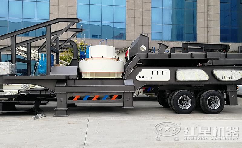 移動式制砂機機動靈活，流動打沙更便捷