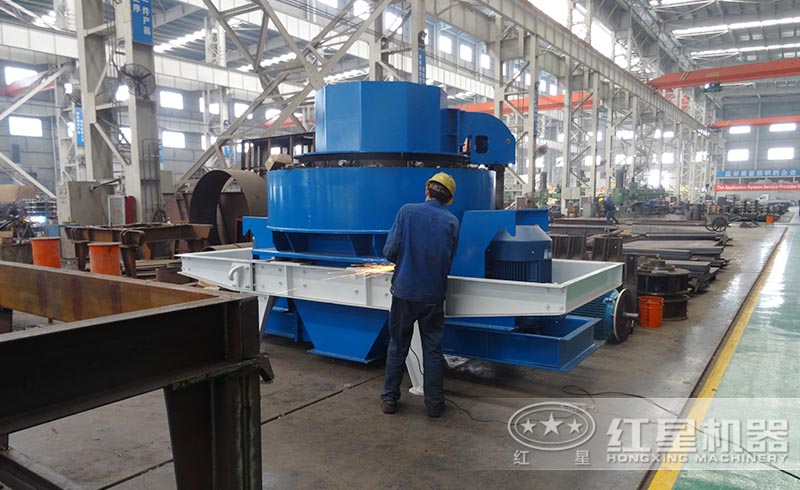 紅星制砂機鑄造車間