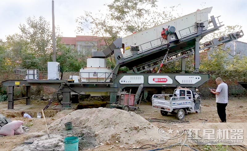 移動式打沙機(jī)哪里需要去哪里，直入現(xiàn)場，就近打沙