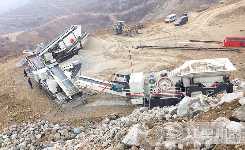 青島用戶的鵝卵石打砂現(xiàn)場