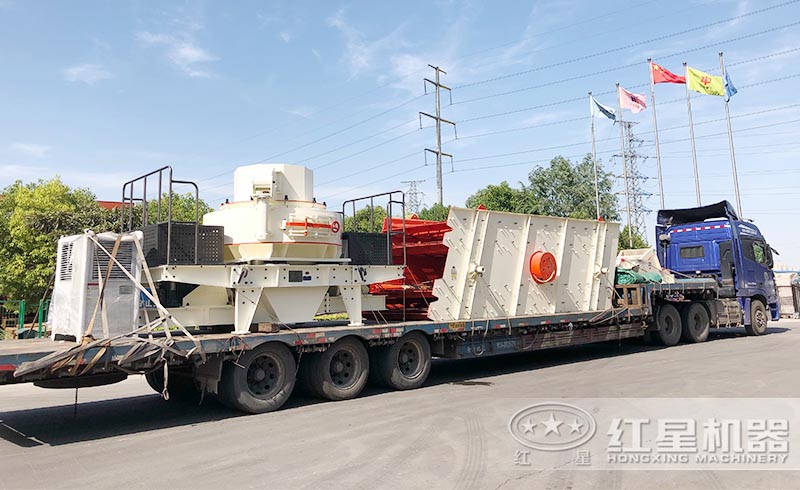 紅星鵝卵石打沙設(shè)備正火速發(fā)往各地