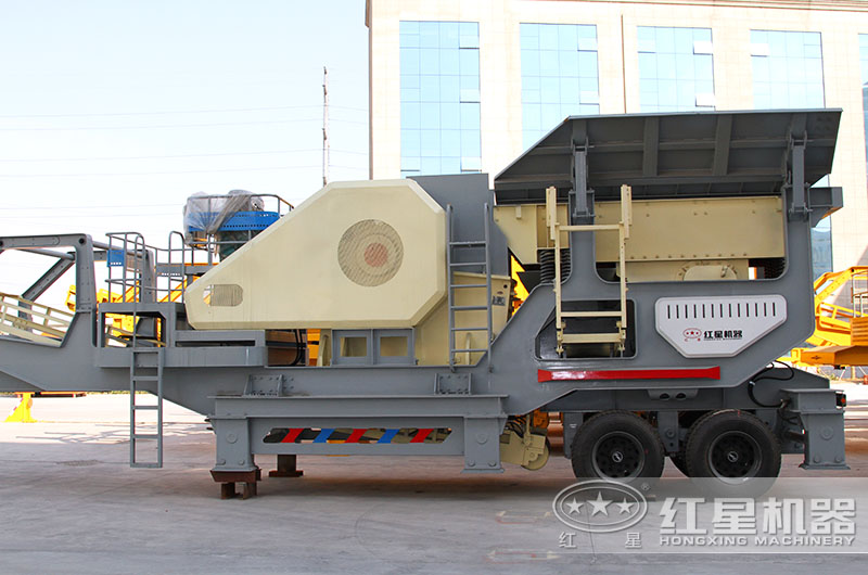 移動石子破碎機