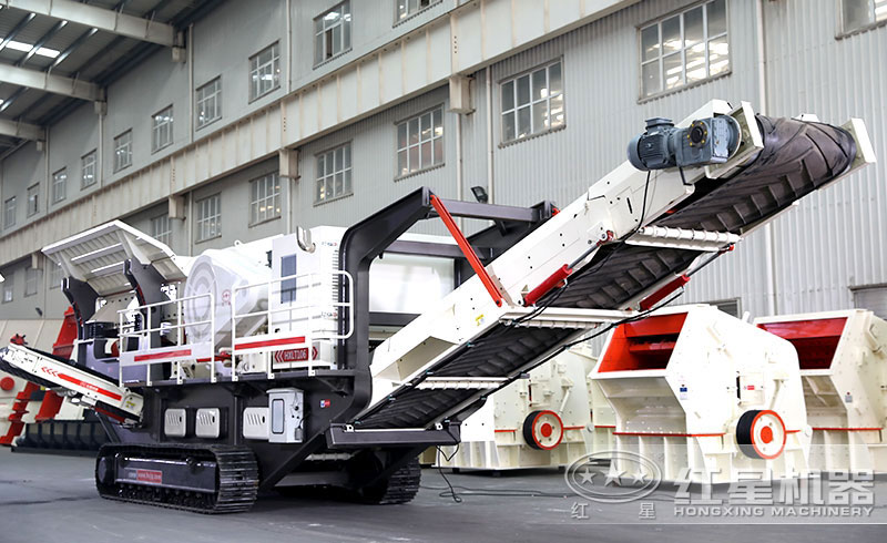 履帶式移動破碎機