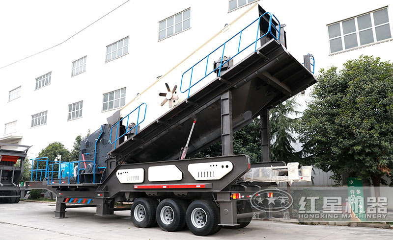 輪胎式移動破碎機