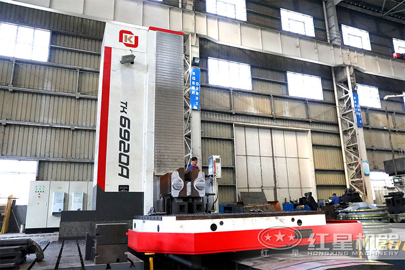 紅星制沙設備生產制造車間