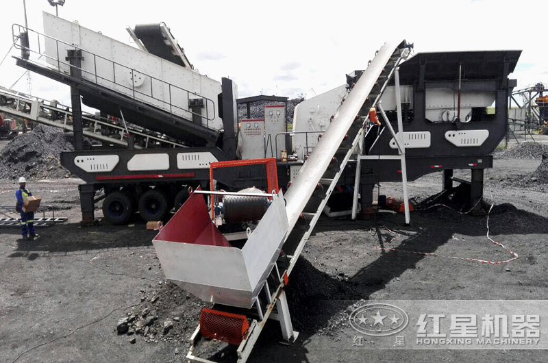 新型移動(dòng)環(huán)保石料生產(chǎn)線