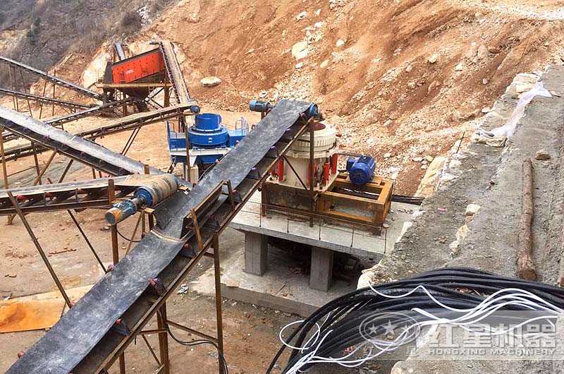 節(jié)能環(huán)保的制砂生產(chǎn)現(xiàn)場