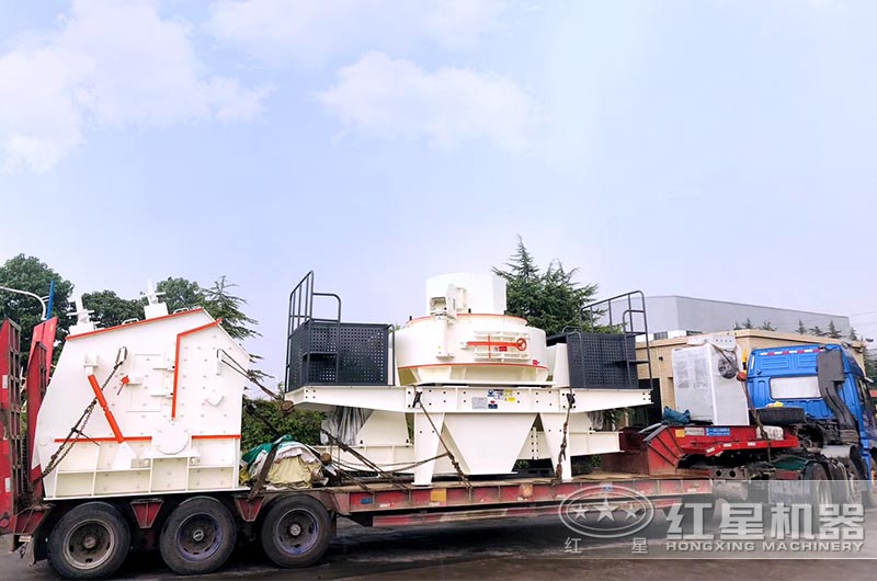 小型成套打砂機設備發(fā)貨