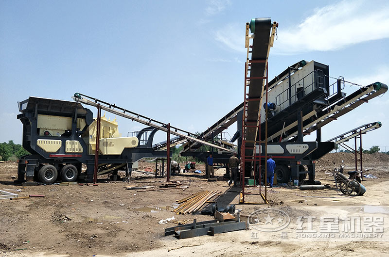 輪胎式移動破碎站高產(chǎn)高顏值