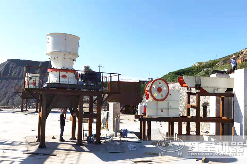 圓錐破碎設(shè)備和顎式破碎設(shè)備組合生產(chǎn)線 圓錐破碎設(shè)備和顎式破碎設(shè)備組合生產(chǎn)線